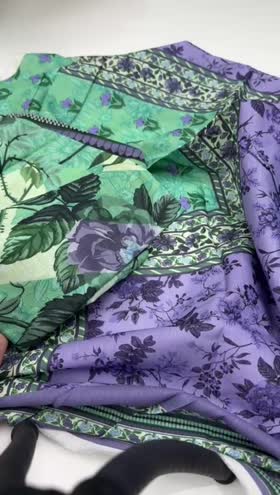 Rs 3950 Sapphire Print Khadar  3pc Rs 3950 Sapphire Print Khadar  3pc